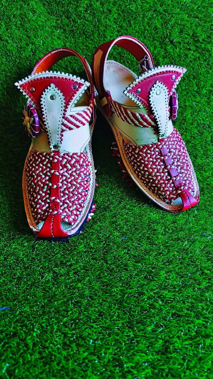 Authentic Leather Balochi Chawat Ethnic Style