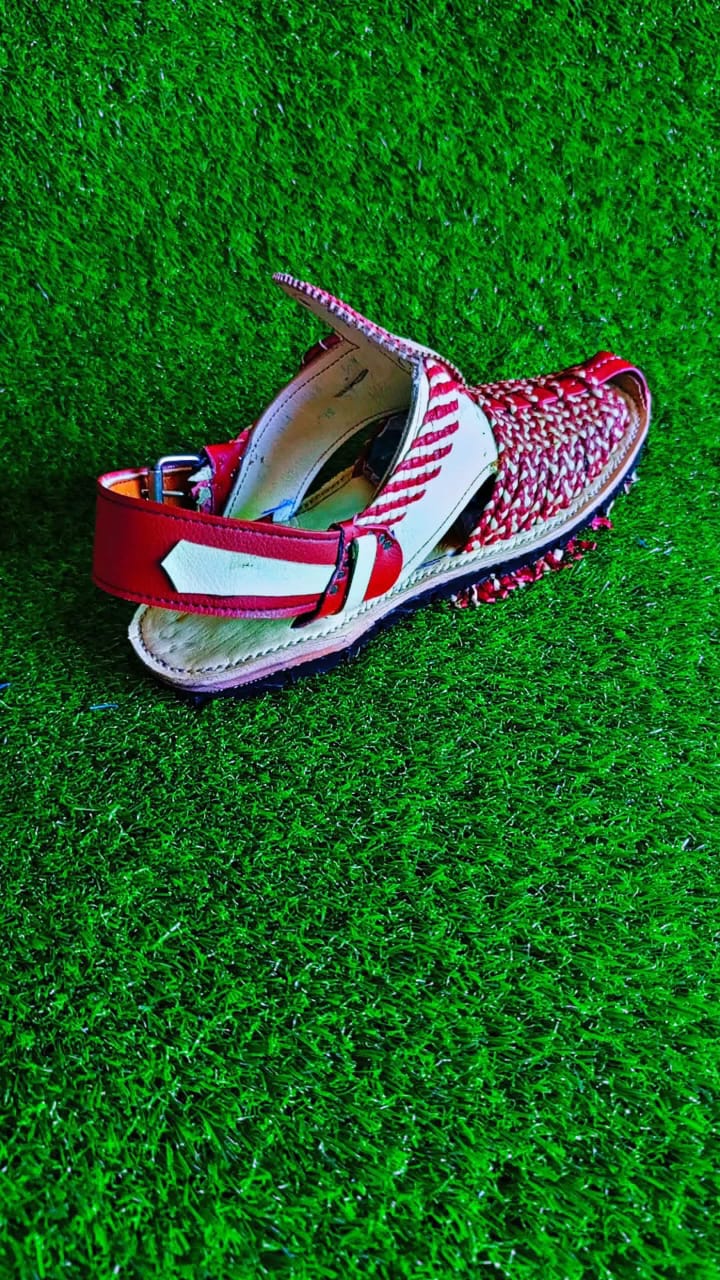 Authentic Leather Balochi Chawat Ethnic Style